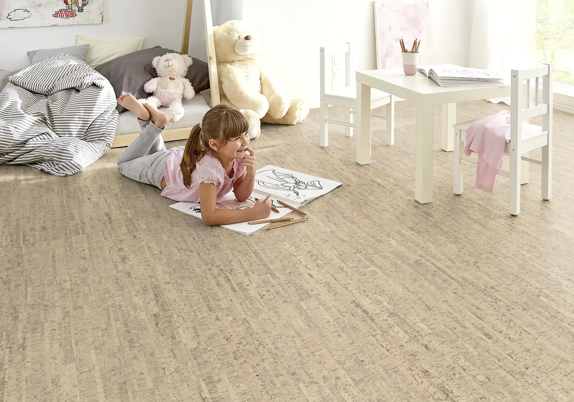 Corklife Korkboden Studiostyle Almada beige