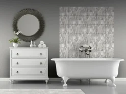d-c-fix Wandbelag Tile Art Marble Romeo black, 30 x 30 cm