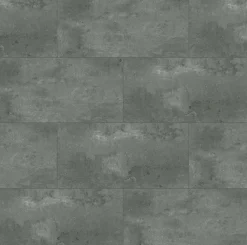 Decoflooring Vinylboden Fliese Silent XXL Grey Concrete mit Trittschalldämmung