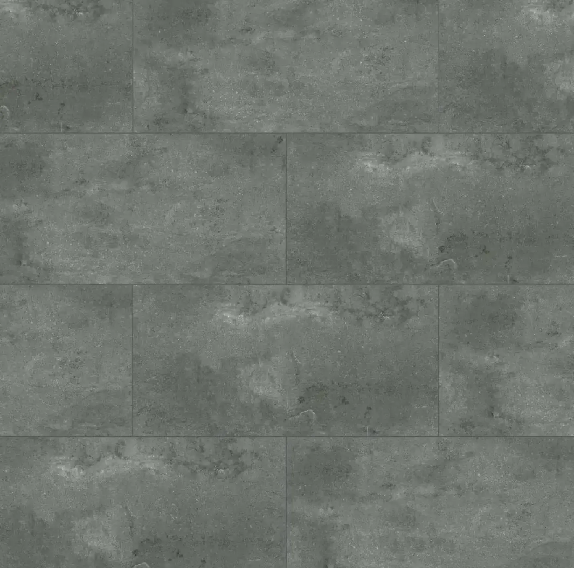 Decoflooring Vinylboden Fliese Silent XXL Grey Concrete mit Trittschalldämmung