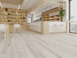 Decoflooring Vinylboden mit Trittschalldämmung Landhausdiele Eiche Polar