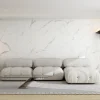 Decoflooring Wandpaneel Marmor 260 x 90 x 0,5 cm weiß