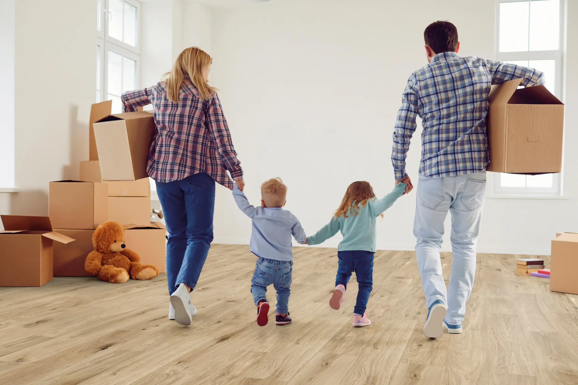 Decolife Vinylboden mit Trittschalldämmung Naturestyle Oak Rustic