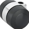 Design-Doppelrolle Ø 45 mm für normale Böden Tragkr. 55 kg