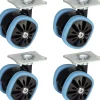 Design-Doppelrolle 58 x 10,5 mm Tragkr. 210 kg 4er Pack