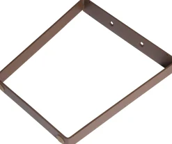 Dieda Bankgestell V-Form rostoptik Maße (L x B x H): 420 x 400 x 70 mm