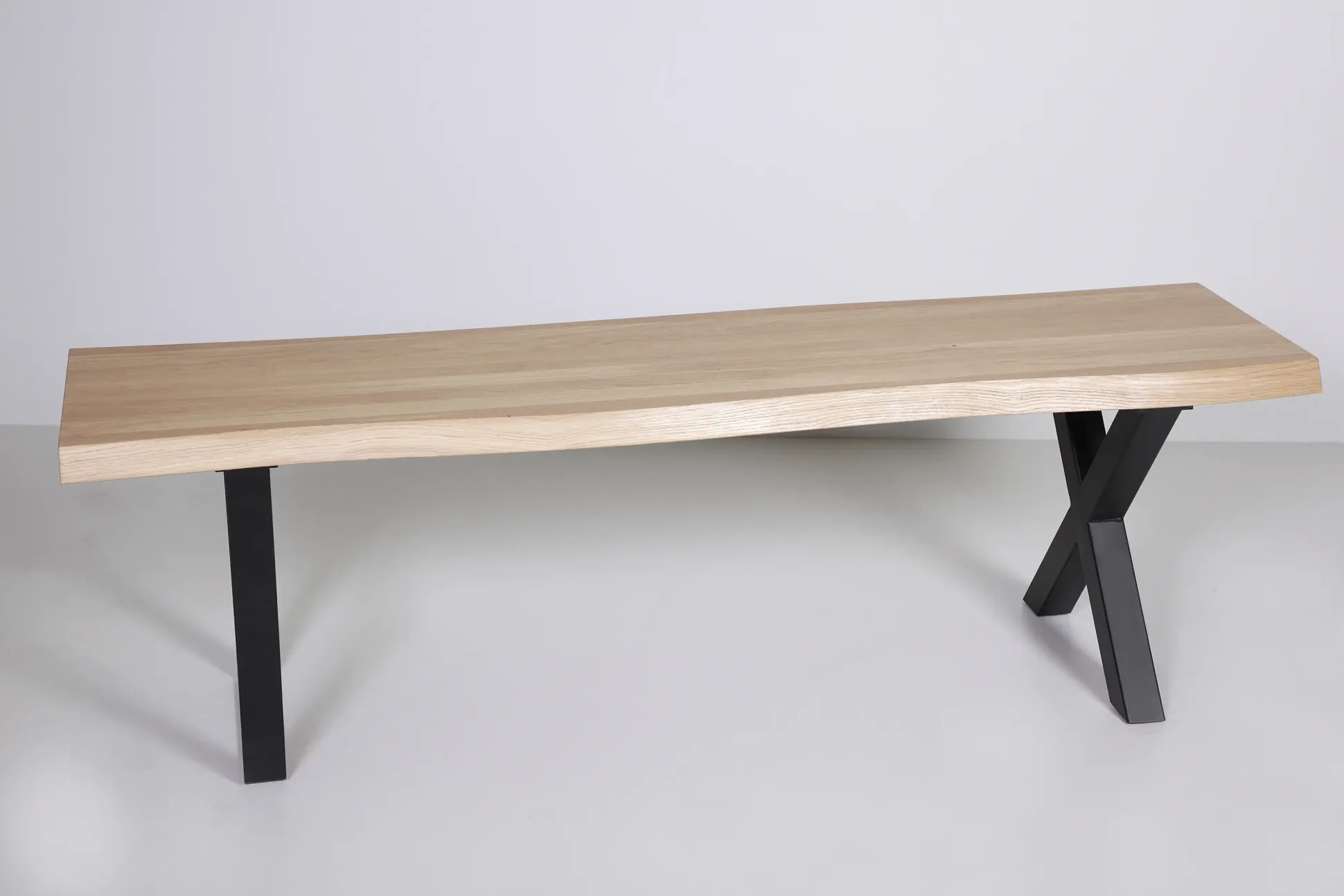 Dieda Bankgestell X-Form schwarz Maße (L x B x H): 420 x 400 x 70 mm