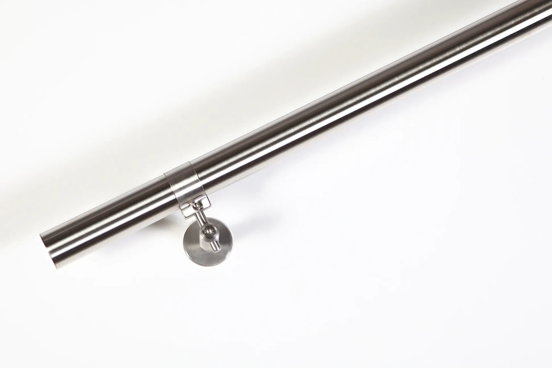 Dieda Handlaufset Edelstahl V2A 120 cm Ø 40 mm