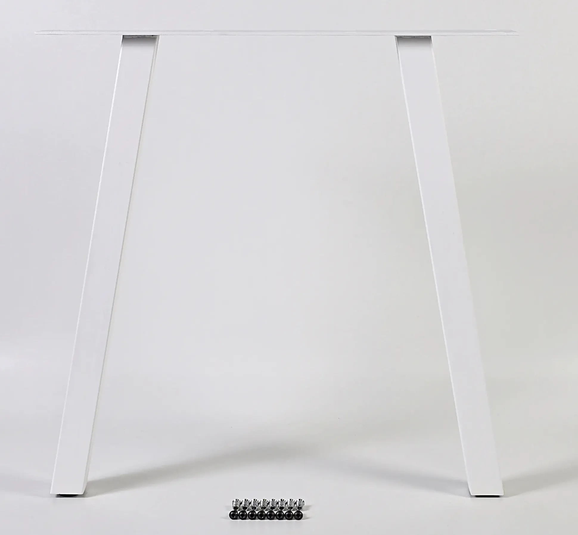 Dieda Tischbein A-Form weiß Maße (L x B x H): 710 x 700 x 100 mm