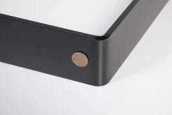Dieda Tischbein V-Form schwarz Maße (L x B x H): 71,0 x 70,0 x 10,0 cm