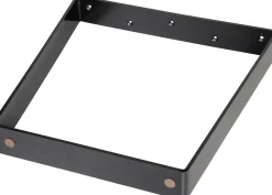 Dieda Tischbein V-Form schwarz Maße (L x B x H): 71,0 x 70,0 x 10,0 cm