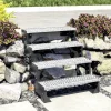 Dolle Außentreppe Gardentop 2 Gitteroststufen 80 cm ohne Geländer anthrazit