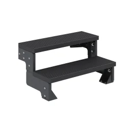 Dolle Außentreppe Trimax Gardentop 2 Stufen 100 cm ohne Geländer anthrazit