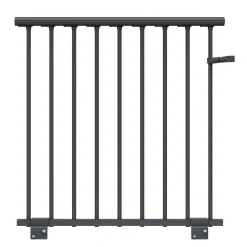 Dolle Brüstungsgeländer Starterset Gardenspin Aluminium 100 cm anthrazit