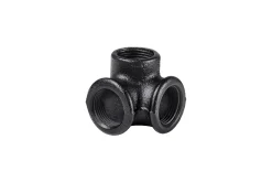 Dolle Eckverbinder für Pipe-Regalsystem 90° 20 mm (3/4") schwarz matt