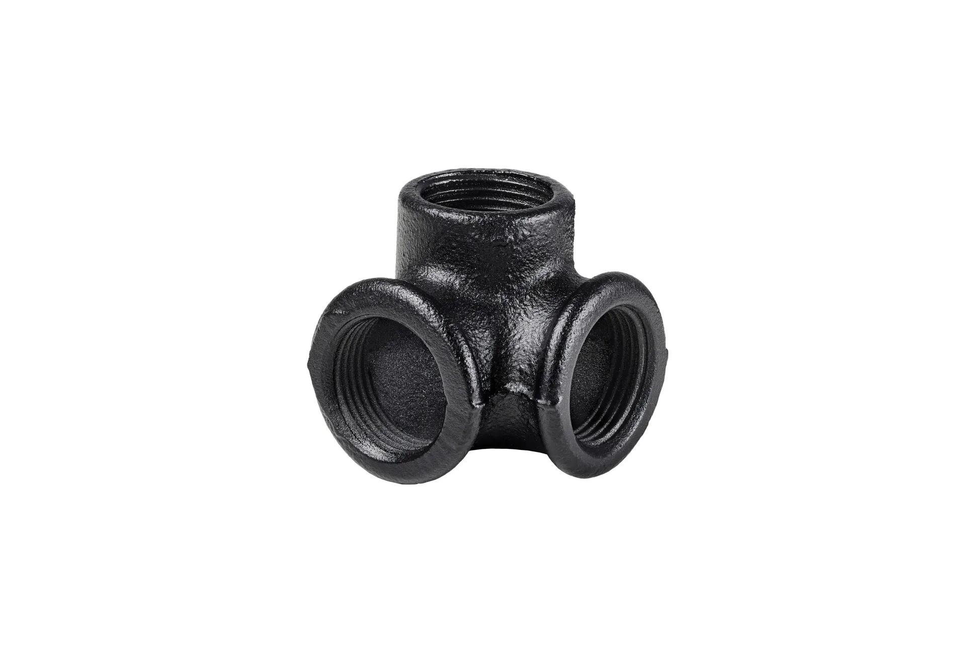 Dolle Eckverbinder für Pipe-Regalsystem 90° 20 mm (3/4") schwarz matt