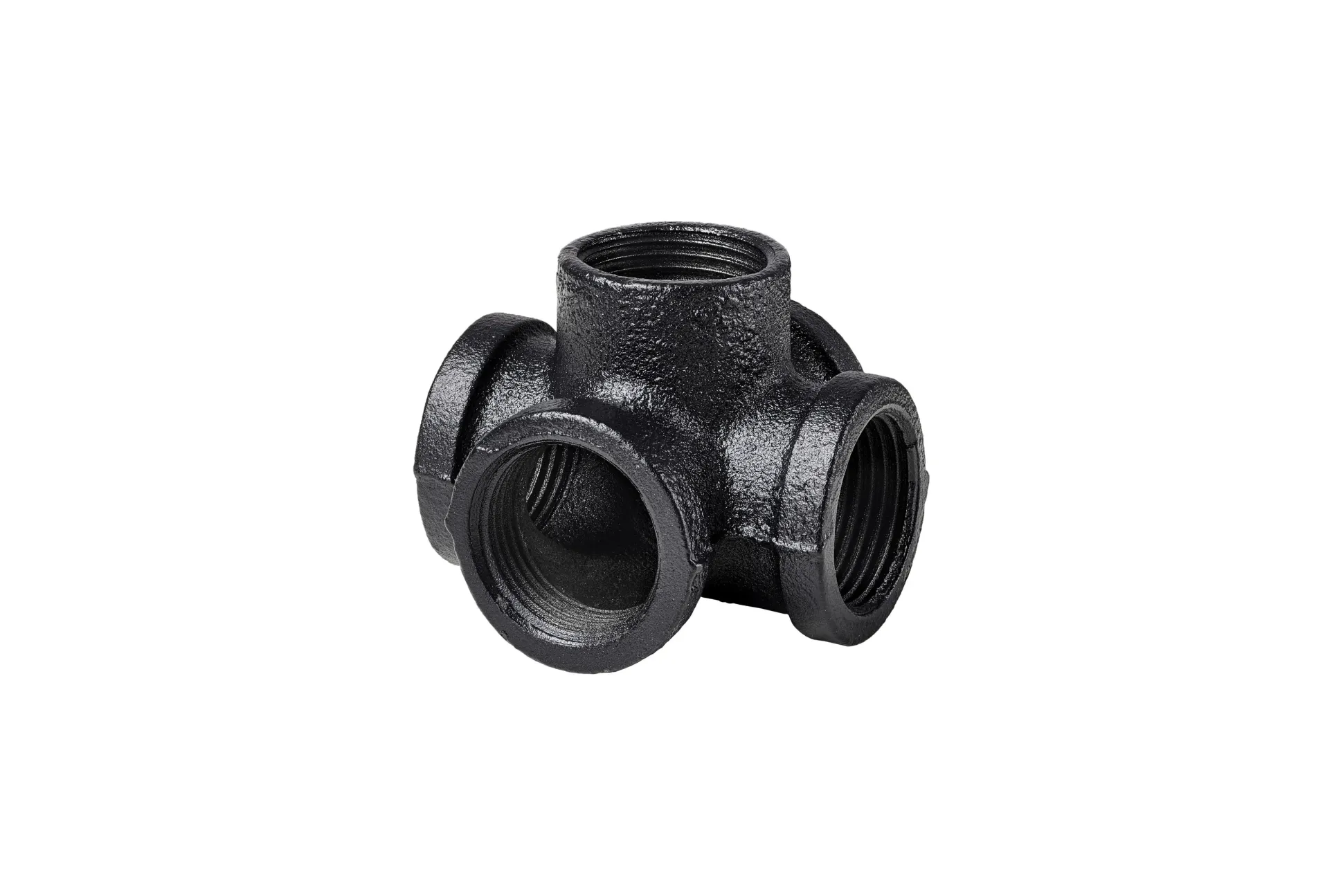 Dolle Eckverbinder für Pipe-Regalsystem 90° 20 mm (3/4") schwarz matt 5 Stück