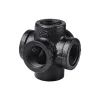 Dolle Eckverbinder für Pipe-Regalsystem 90° 20 mm (3/4") schwarz matt 6 Stück