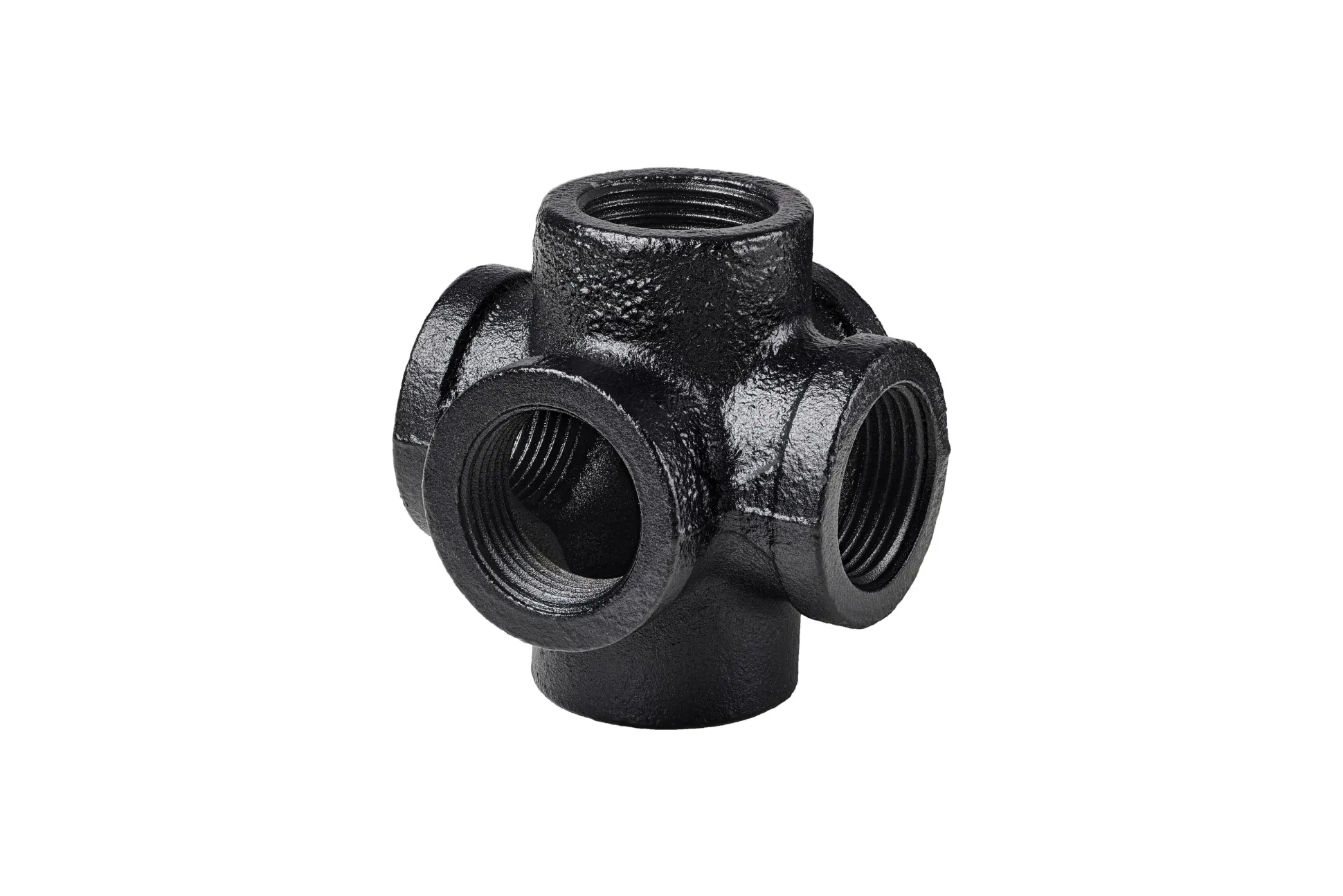 Dolle Eckverbinder für Pipe-Regalsystem 90° 20 mm (3/4") schwarz matt 6 Stück