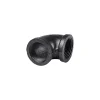 Dolle Eckwinkel für Pipe-Regalsystem 90° 20 mm (3/4") schwarz matt