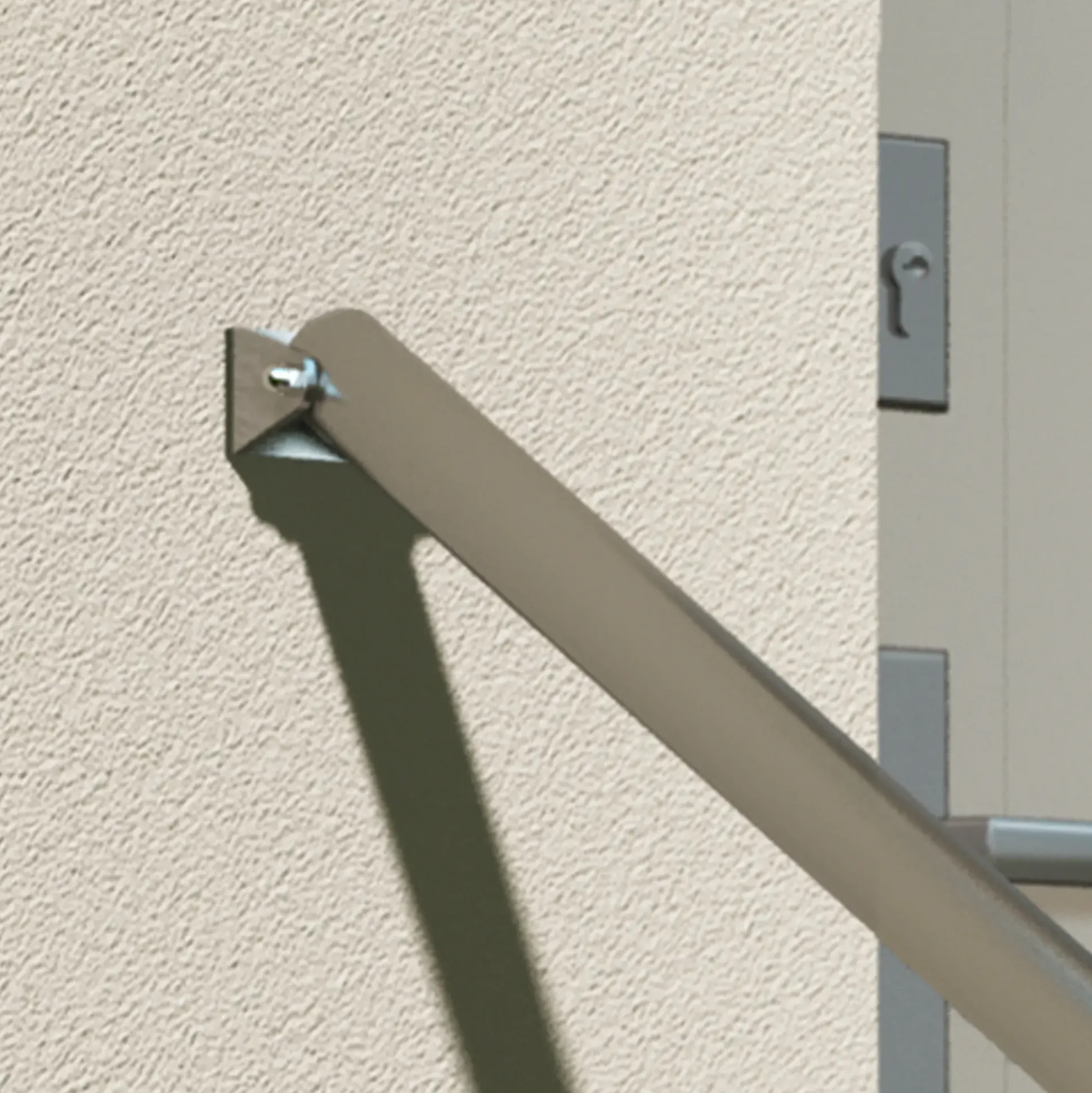 DOLLE Eingangsgeländer PS 511 Edelstahl 150 cm 1 Pfosten