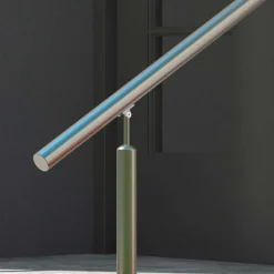 DOLLE Eingangsgeländer PS 510 Edelstahl 150 cm 1 Pfosten