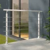 DOLLE Geländer-Komplettset, Aluminium weiß, 150 cm