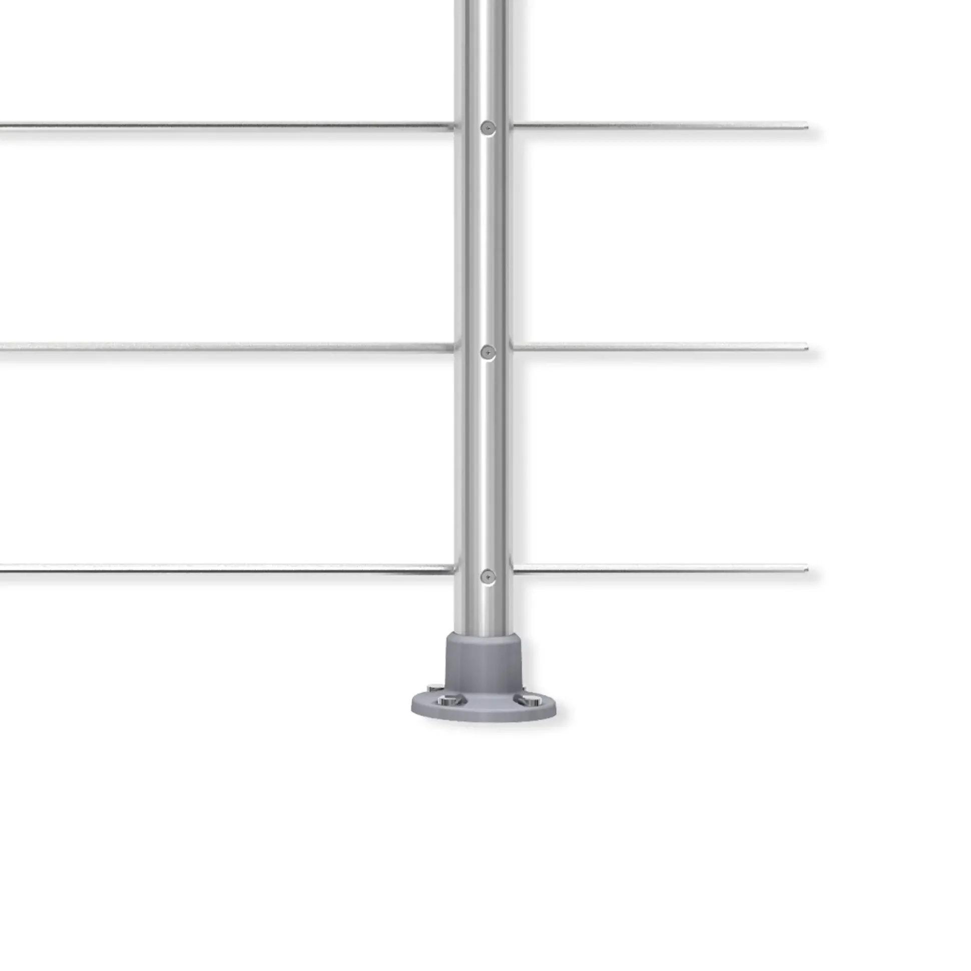 DOLLE Geländerset PS 030 Aluminium mit Buchehandlauf 150 cm