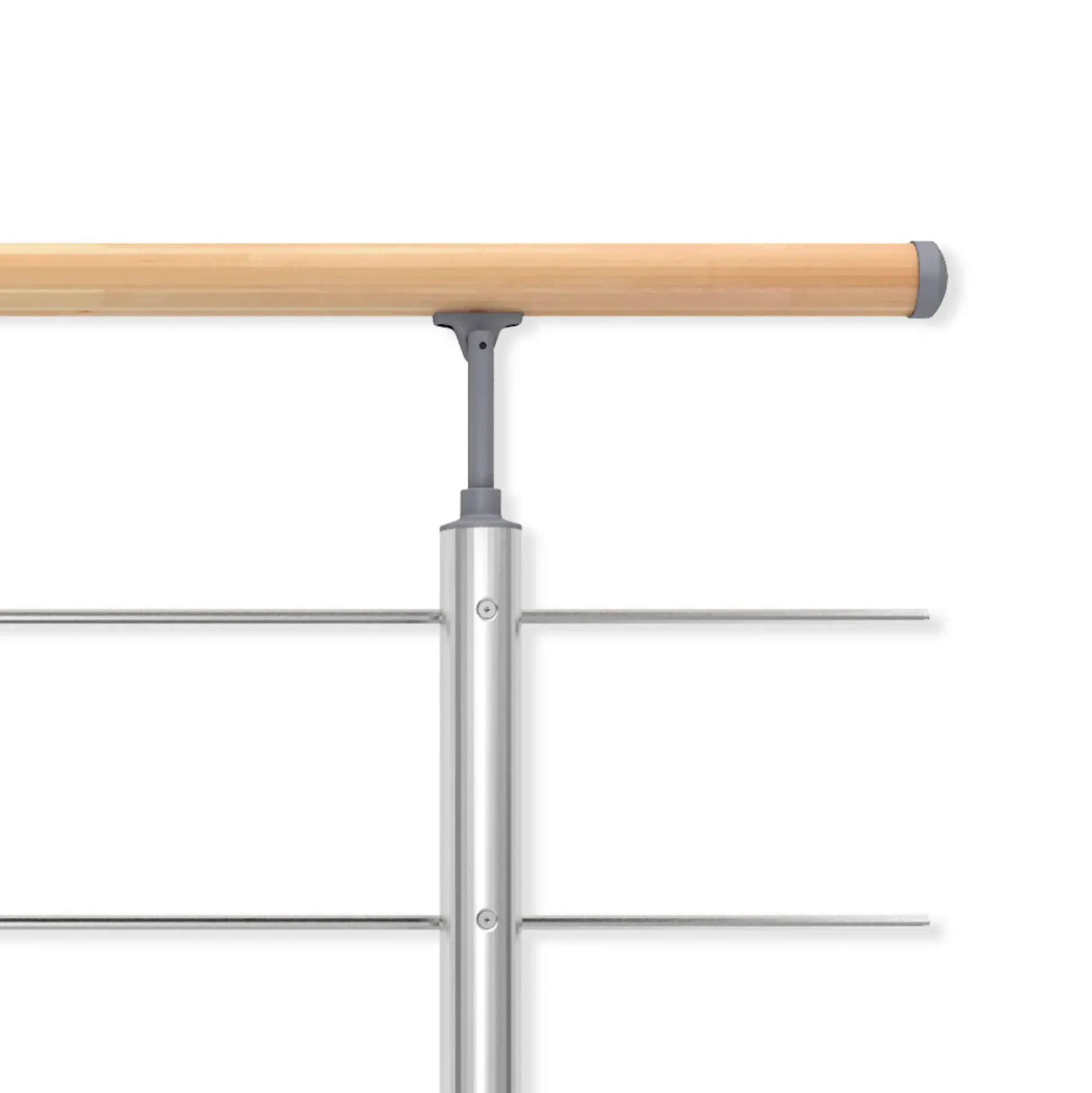 DOLLE Geländerset PS 030 Aluminium mit Buchehandlauf 150 cm