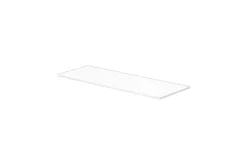 Dolle Glasboden Square 60 x 20 cm, 8 mm, weiß