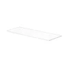 Dolle Glasboden Square 80 x 20 cm, 8 mm, weiß