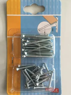 Dolle Regal-Schrauben Set PZ2 verschiedene Maße - 40 Stk.