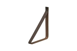 Dolle Regalträger-Set Loop 790 x 30 x 1,8 mm braun Metall 2 Stück