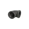 Dolle Rohrsystem L-Joint F-F, Winkel, Verbindung, Fitting, schwarz