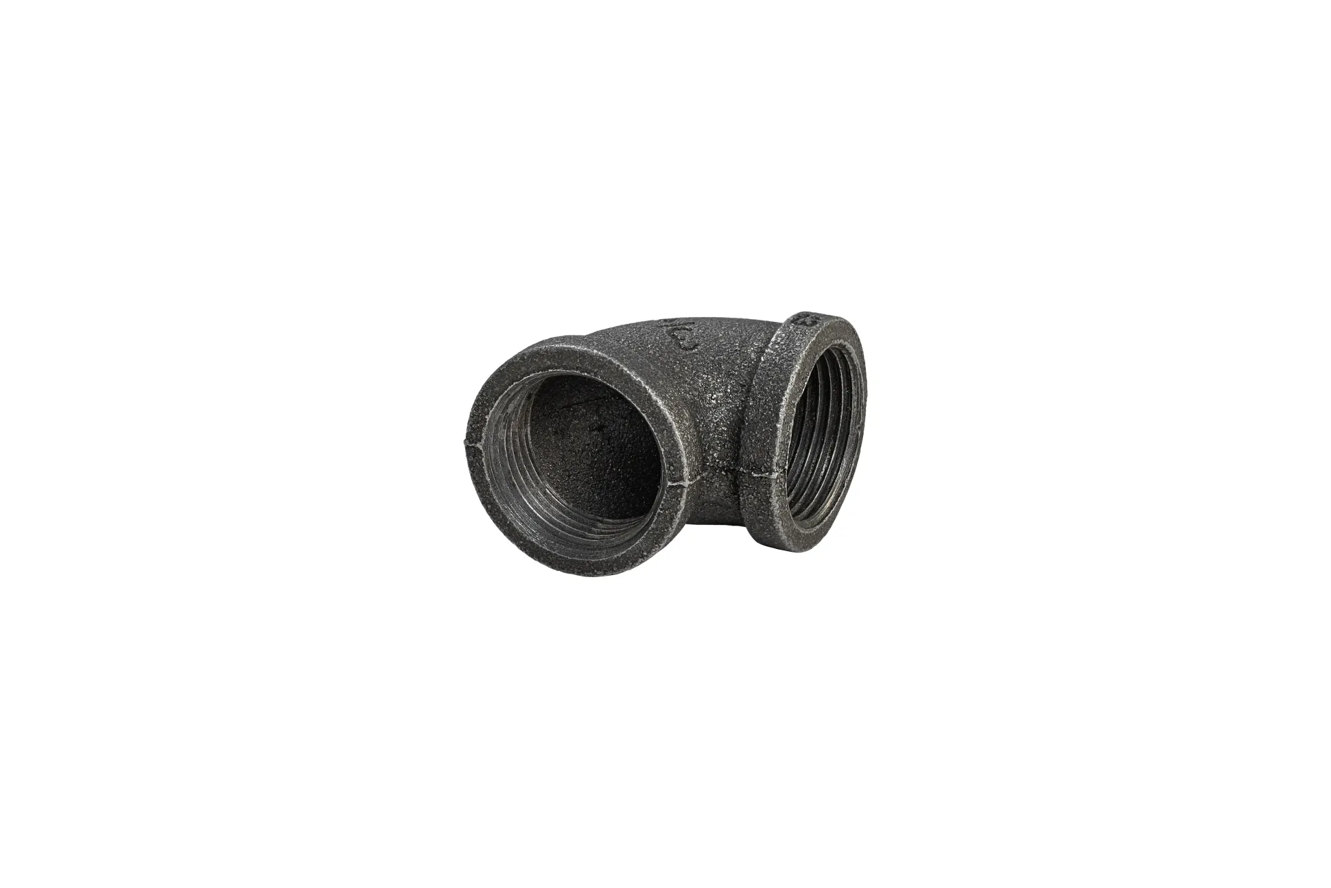 Dolle Rohrsystem L-Joint F-F, Winkel, Verbindung, Fitting, schwarz