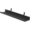Dolle Schlüsselablage für Akustikpaneele 30 x 6 x 4,4 cm schwarz