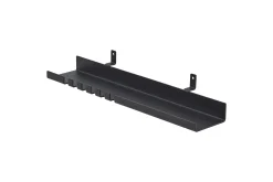 Dolle Schlüsselablage für Akustikpaneele 30 x 6 x 4,4 cm schwarz