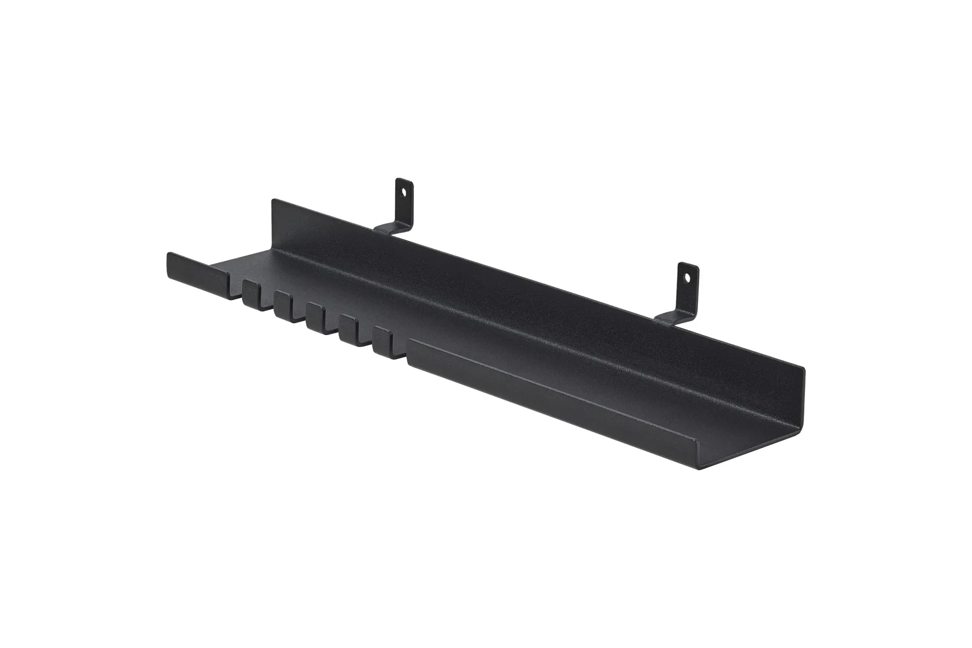 Dolle Schlüsselablage für Akustikpaneele 30 x 6 x 4,4 cm schwarz