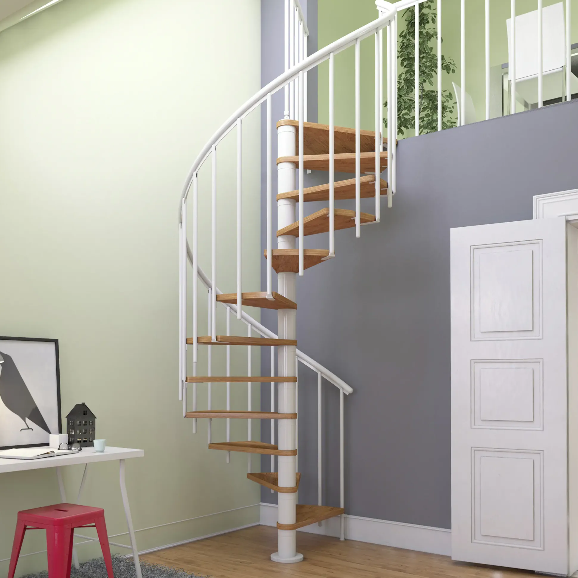 Dolle Spindeltreppe Montreal Ø 120 cm