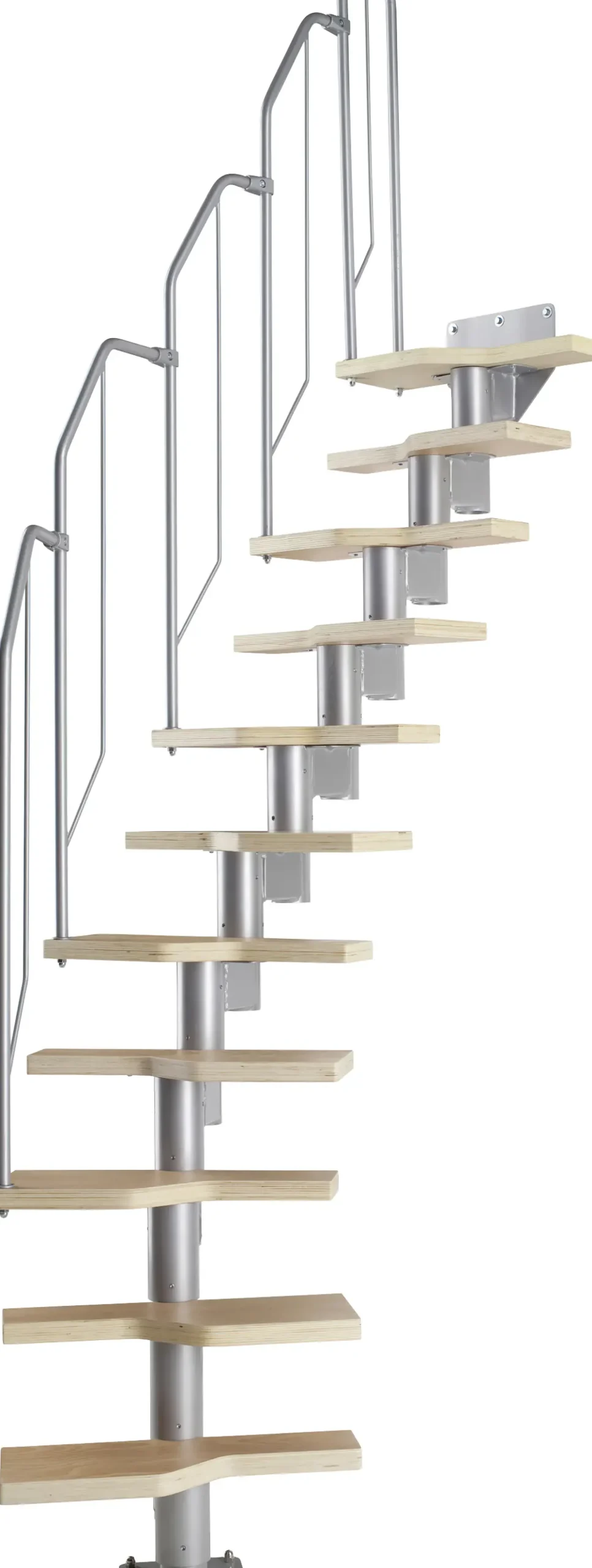 Dolle Systemtreppe Globus 11 Stufen Geschosshöhe von 222-276 cm