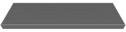 DOLLE Trimax-Stufe für Außentreppe Gardentop anthrazit