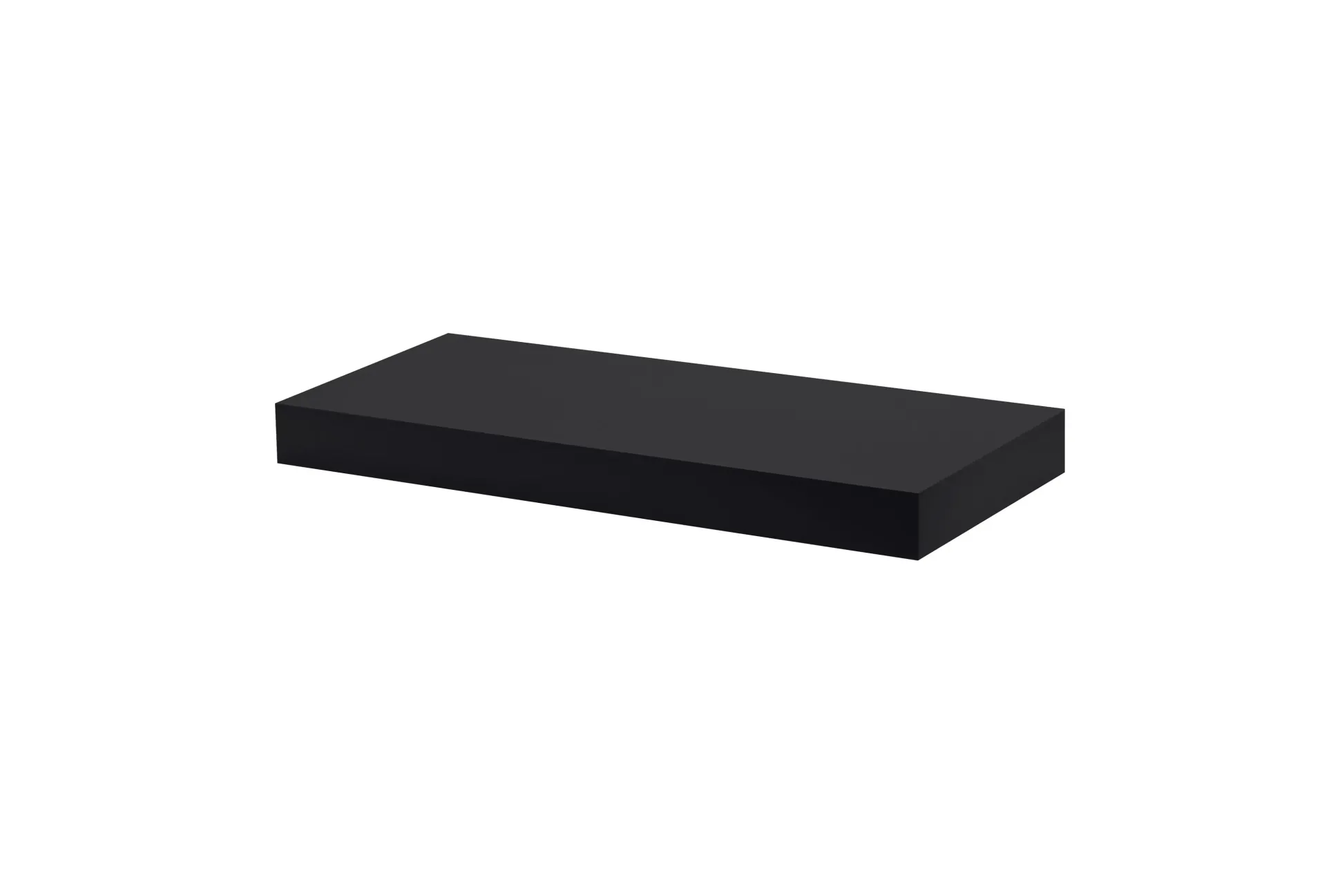 Dolle Wandregal 57 x 25 cm 50 mm schwarz
