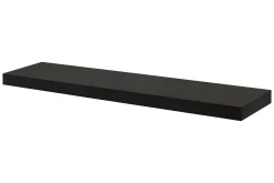 Dolle Wandregal 115 x 25 cm 50 mm schwarz