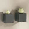 Dolle Wandregal Dado, Schwarz, 150 x 150 x 150 mm
