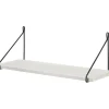 Dolle Wandregal Filo 80 x 20 cm weiß/schwarz