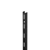 Dolle Wandschiene 1-Reihig 200 cm schwarz Metall