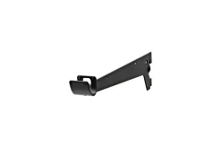 Dolle Winkelträger für Kleiderstange 1-Reihig 33 cm schwarz Metall