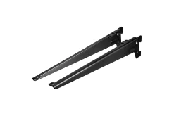 Dolle Winkelträger 1-Reihig 38 cm schwarz Metall