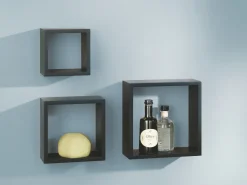 Dolle Würfelregal Frame 30 x 30 cm schwarz 3er-Set