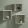 Dolle Würfelregal Frame 30 x 30 cm Eiche vintage 3er-Set